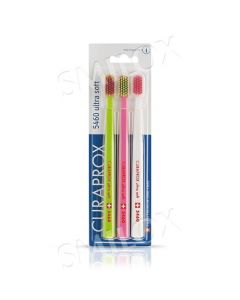 Curaprox CS 5460 Ultra Soft Toothbrush Trio Pack