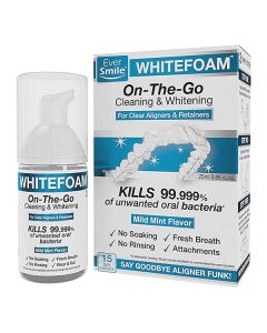 EverSmile WhiteFoam On-The-Go Aligner Cleaner 2pk