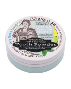 Frau Fowler Citrus Samurai Mint Tooth Powder CLEARANCE ITEM