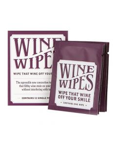 Wine Wipes Singles - Wine Stain Teeth Wipes