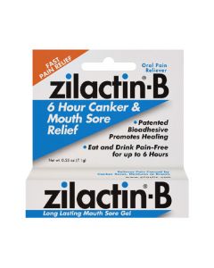 Zilactin-B 6 Hour Canker & Mouth Sore Gel
