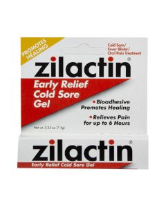 Zilactin Early Relief Cold Sore Gel