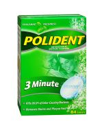 Polident 3 Minute Anti-Bacterial Denture Cleanser